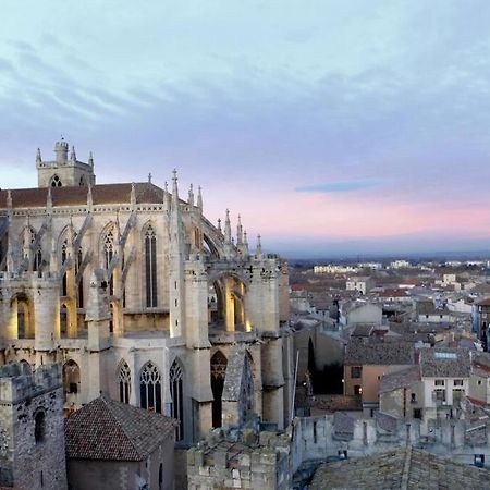 나르본 Le St Just : Hypercentre, Vue Imprenable Sur La Cathedrale 아파트 외부 사진